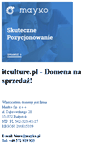 Mobile Screenshot of itculture.pl